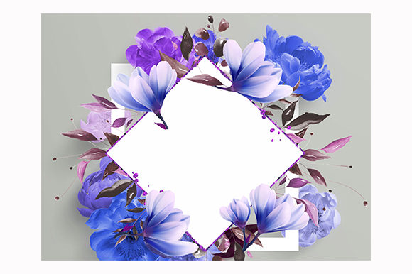 Download Flowers Vintage Floral Frame Border - Flowers Collection