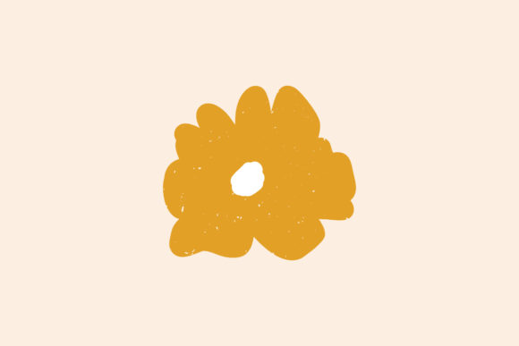 Download Abstract Yellow Flowers Contemporary - Flowers Collection