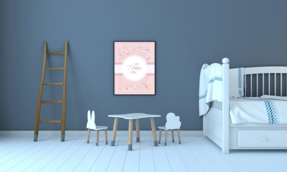 Download Minimalist Kids Bedroom Empty Frames - Empty Collection