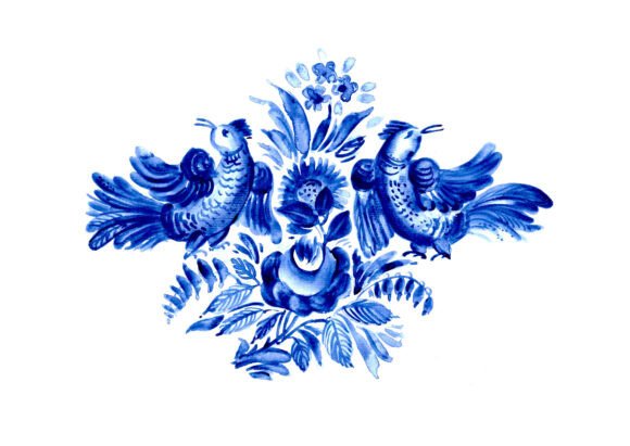 Download Floral Decor with Birds - Premium Resources