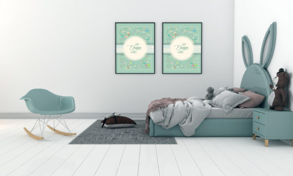 Download A Modern Minimalist Kids Bedroom Empty - Empty Collection