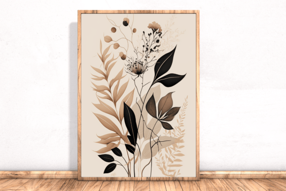 Download Boho Minimalist Botanical Poster Art 1 - Premium Resources